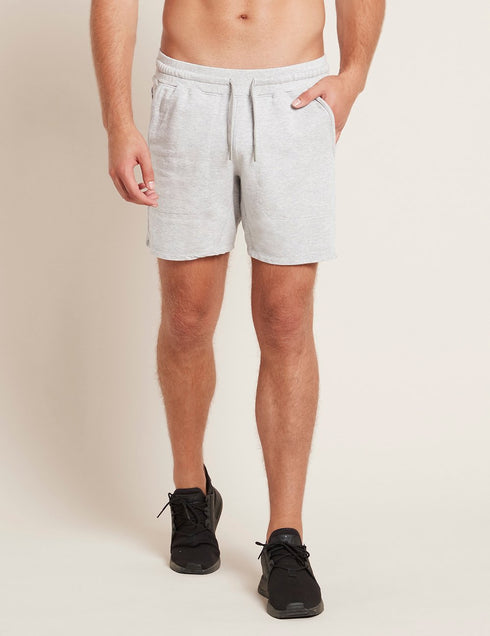 BOODY Mens Weekend Sweat Shorts Grey Marle Medium-Matakana Pharmacy